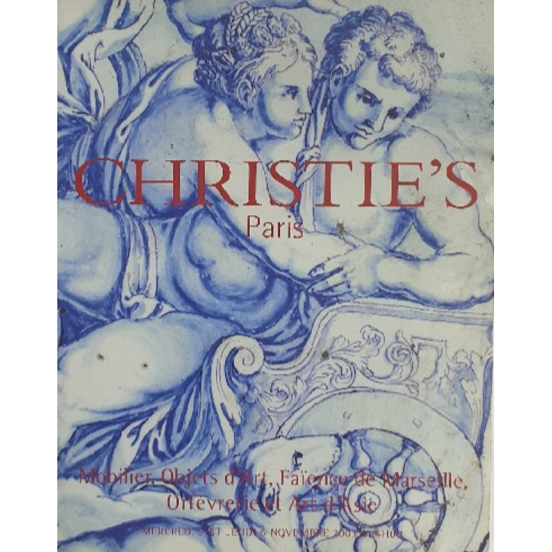 Veilingcatalogus Christie's Paris, 5 et 6 Novembre 2003 